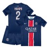 Maillot de Supporter Paris Saint-Germain Achraf Hakimi 2 Domicile 2024-25 Pour Enfant